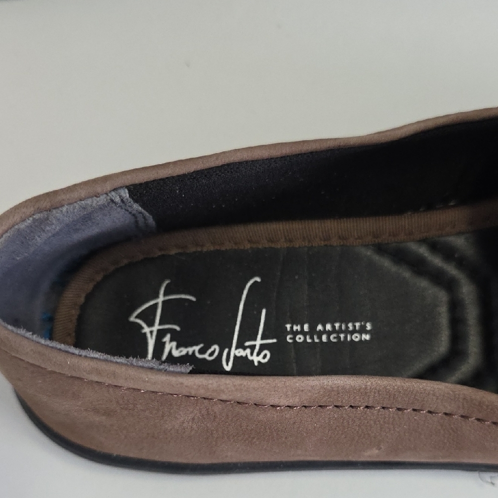 Franco Sarto Taupe Loafers - Picture 3 of 10